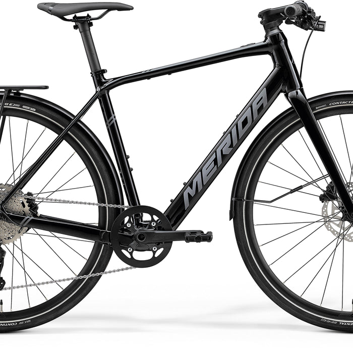 2023 Merida eSpeeder 400 EQ Electric Hybrid Bike in Black