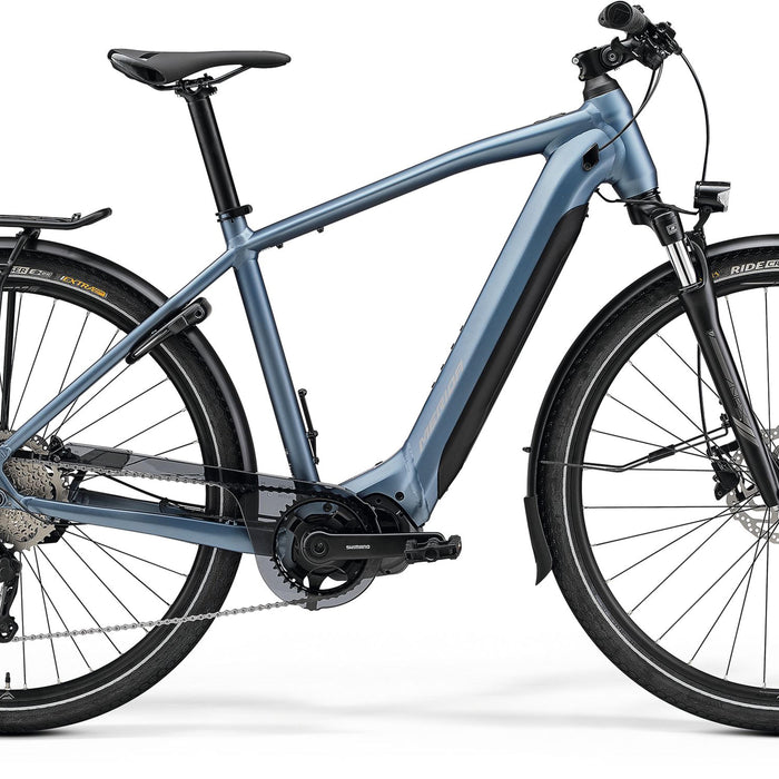 2023 Merida eSpresso 500 EQ Electric Hybrid Bike in Blue