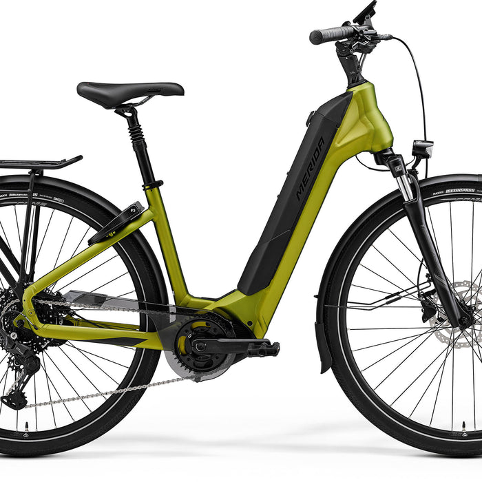 2024 Merida eSpresso City 575 EQ Electric Hybrid Bike in Green