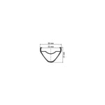 DT-Swiss EX 471 SBWT disc-specific 32 hole Presta-drilled black - 650b