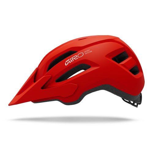 2026 GIRO Fixture II Unisex Cycling Helmet in Flame Red
