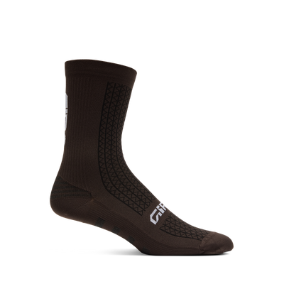 2026 GIRO HRC+Grip Unisex Cycling Socks in Dark Brown