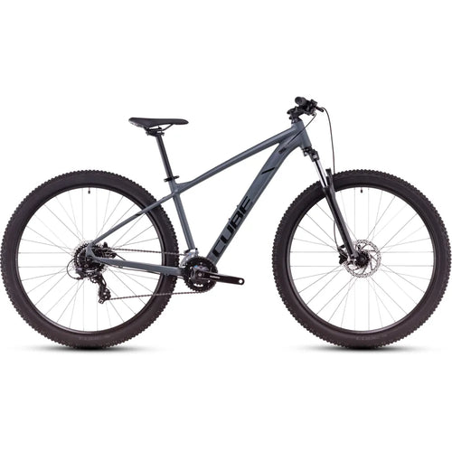 2025 Cube Aim One Hardtail Mountain Bike in Grey