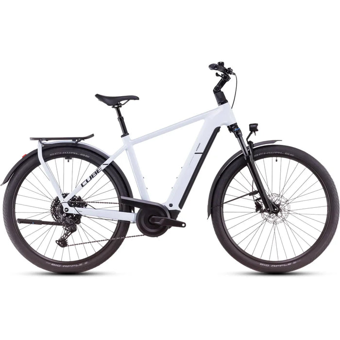 2025 Cube Kathmandu Hybrid One 800 Electric Bike in White
