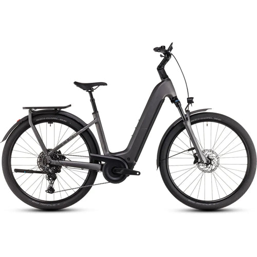 2025 Cube Kathmandu Hybrid Pro 800 Easy Entry Electric Bike in Grey