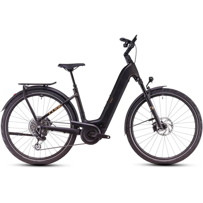 2025 Cube Kathmandu Hybrid Slt 800 Easy Entry Electric Bike in Grey