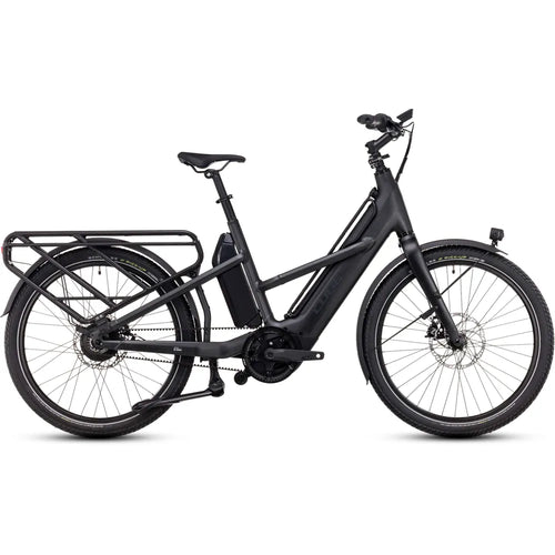 2025 Cube Longtail Hybrid 725 Electric Bike in Grey