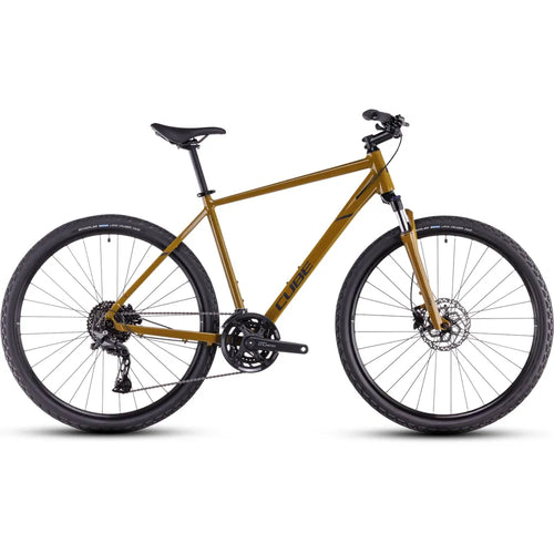 2025 Cube Nature Pro Hybrid Bike in Brown