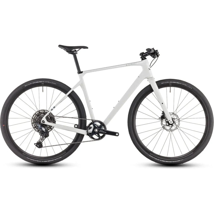 2025 Cube Nulane C:62 Slx Carbon Hybrid Bike in White