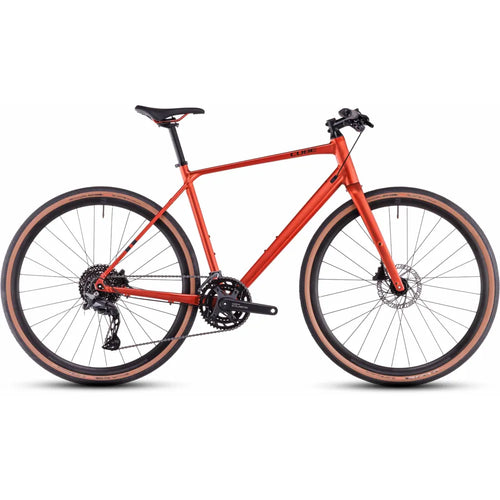 2025 Cube Nulane Pro Hybrid Bike in Orange