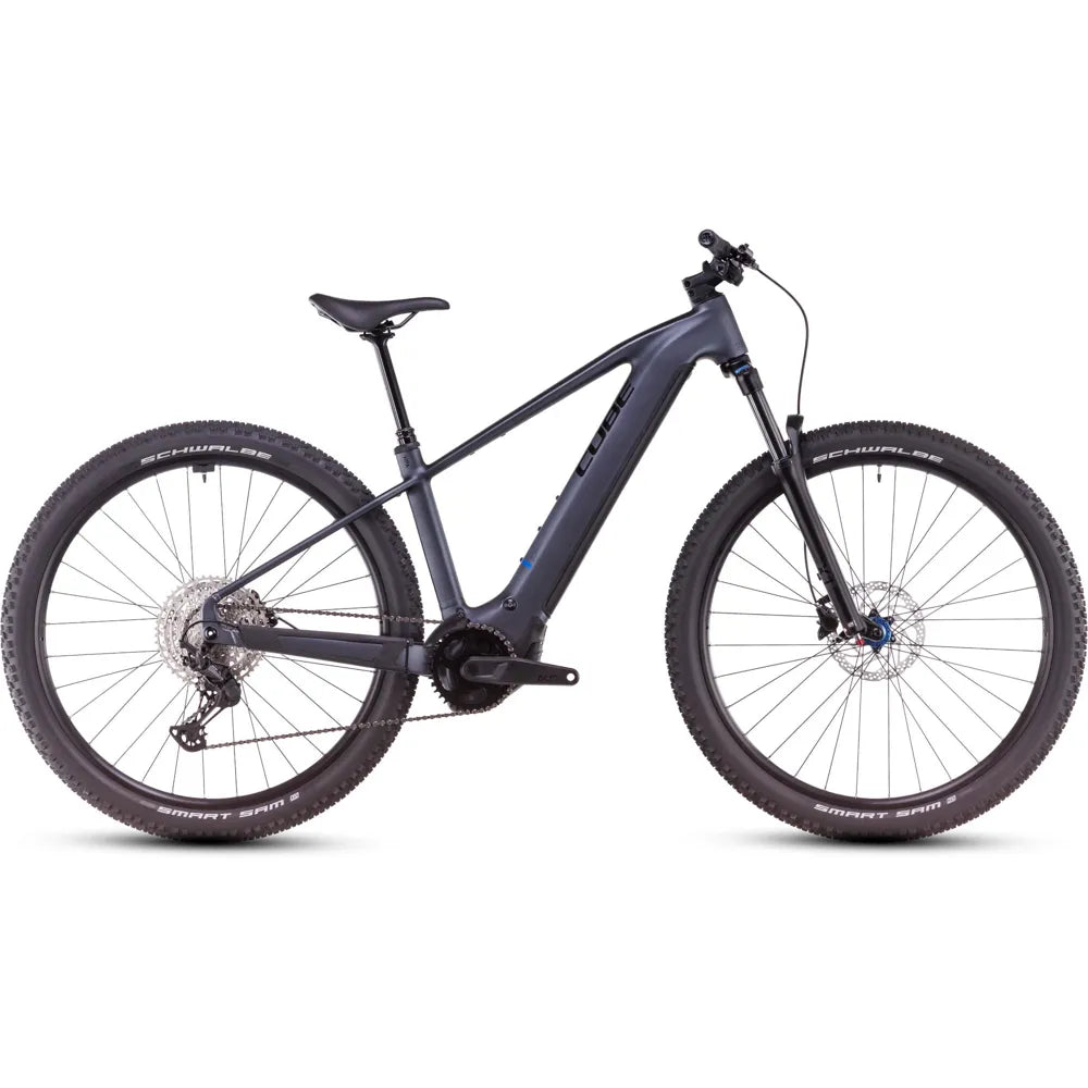 2025 Cube Reaction Hybrid Pro 600 Electric Mountain Bike in Grey