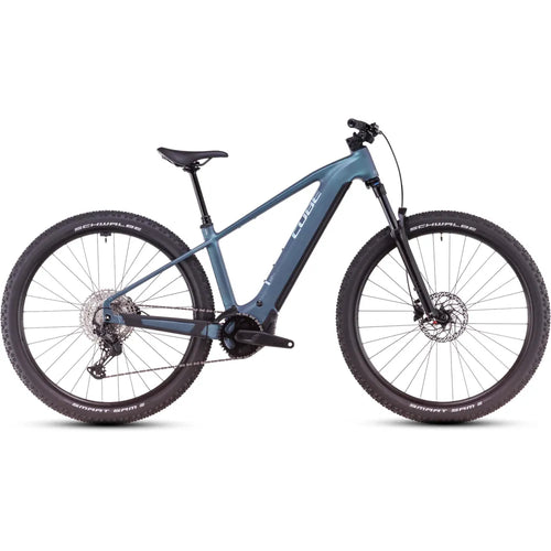 2025 Cube Reaction Hybrid Pro 800 Electric Mountain Bike in Blue