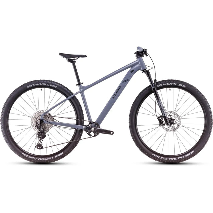 2025 Cube Reaction Pro Hardtail Mountain Bike in Grey