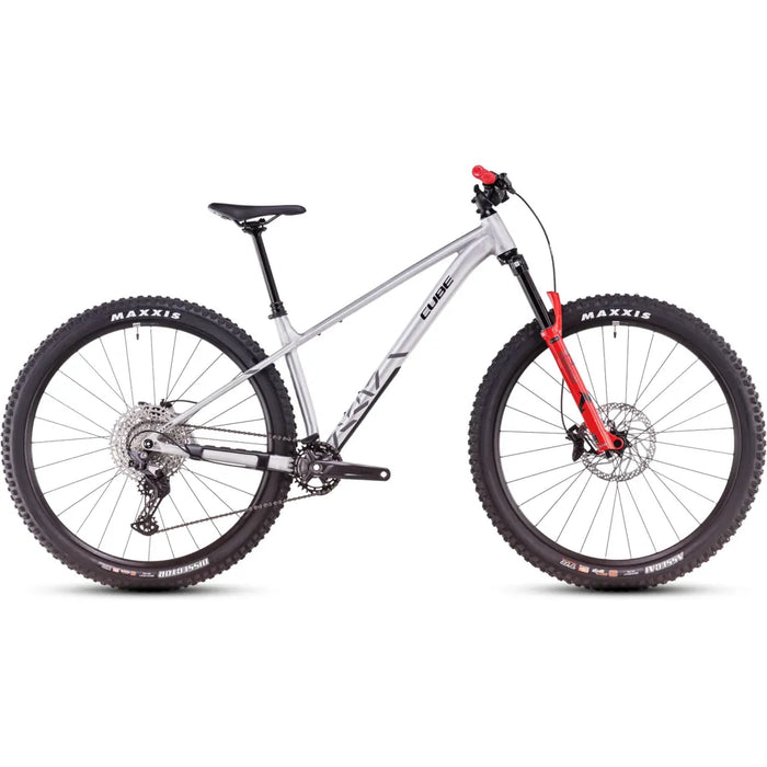 2025 Cube Reaction Tm Pro Hardtail Mountain Bike in Grey