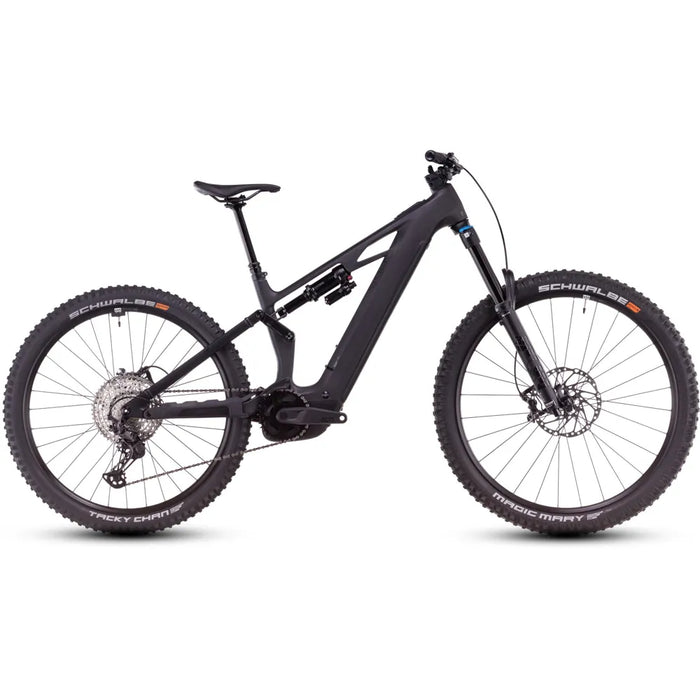 2025 Cube Stereo Hybrid One77 Hpc Slx Carbon 800 Electric Mountain Bike in Black