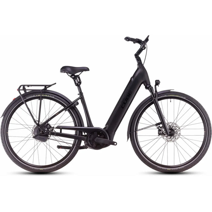 2025 Cube Supreme Hybrid Deluxe Slt 625 Easy Entry Electric Bike in Grey