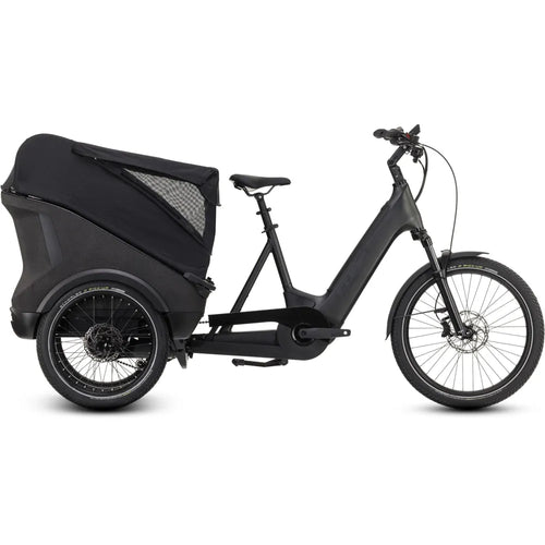 2025 Cube Trike Cargo Hybrid 1500 Electric Bike in Grey