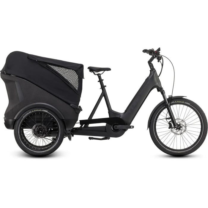2025 Cube Trike Cargo Hybrid 750 Electric Bike in Grey