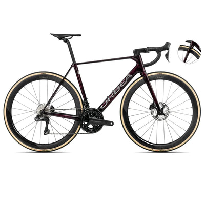 2025 Orbea Orca M20Iltd Carbon Road Bike In Wine Red And Titanium
