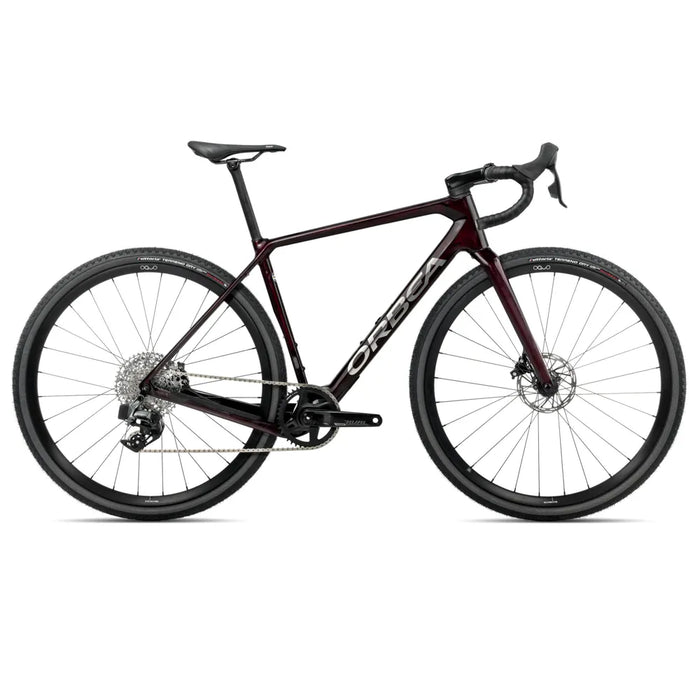 2025 Orbea Terra M31Eteam 1X Carbon Road Bike In Red