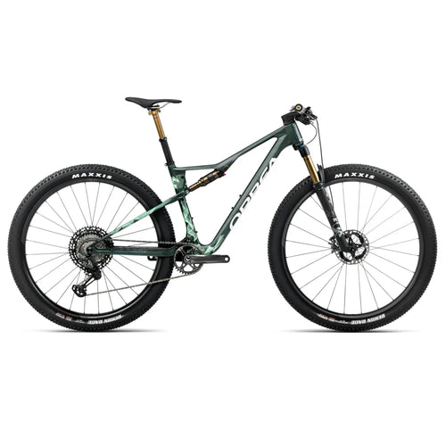 2025 Orbea Oiz M-Team Factory Carbon Full Suspension Mountain Bike In Green