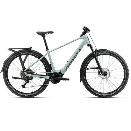 2025 Orbea Kemen Adv 20 Electric Bike In Blue And Brugundy