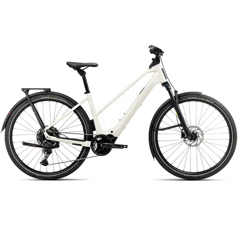 2025 Orbea Kemen Tour 20 Mid Electric Bike In White
