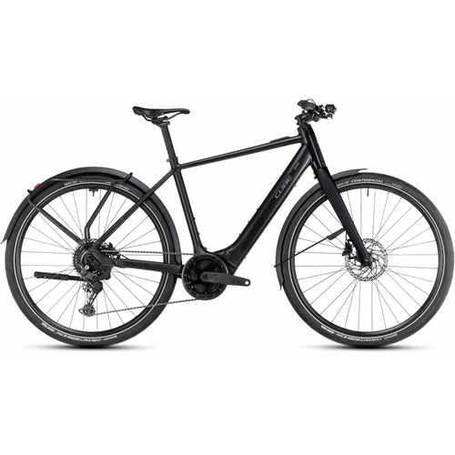 2025 Cube Editor Hybrid Pro Fe 400X Electric Bike in Black
