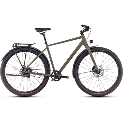 2025 Cube Hyde Pro Fe Hybrid Bike in Brown