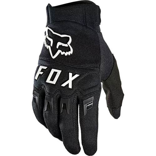 Fox Racing Dirtpaw Womens Gloves in Black And White