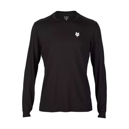 Fox Racing Ranger Shepherds Drirelease Long Sleeve Jersey in Black