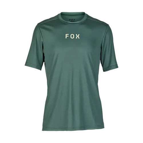 Fox Racing Ranger Moth Short Sleeve Jersey in Green