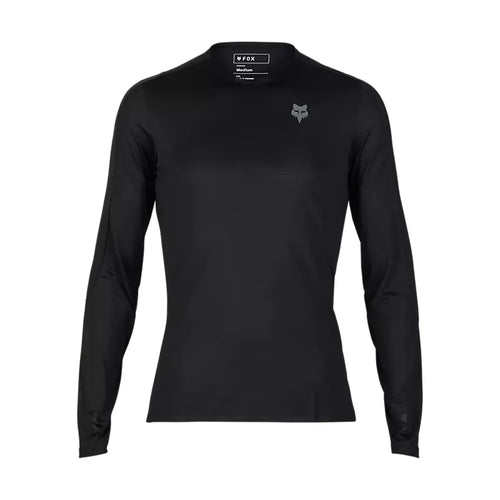 Fox Racing Flexair Ascent Long Sleeve Jersey in Black