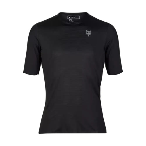 Fox Racing Flexair Ascent Short Sleeve Jersey in Black