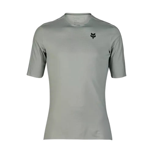 Fox Racing Flexair Ascent Short Sleeve Jersey in Grey