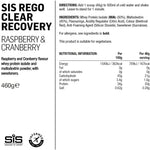 Science In Sport Rego Clear Whey Protein Drink - 460g - Raspberry And Cranberry
