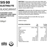 Science In Sport GO Electrolyte drink powder - 500 g tub - blackcurrant