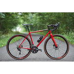 Genesis Equilibrium Disc Steel 105 Road Bike in Red