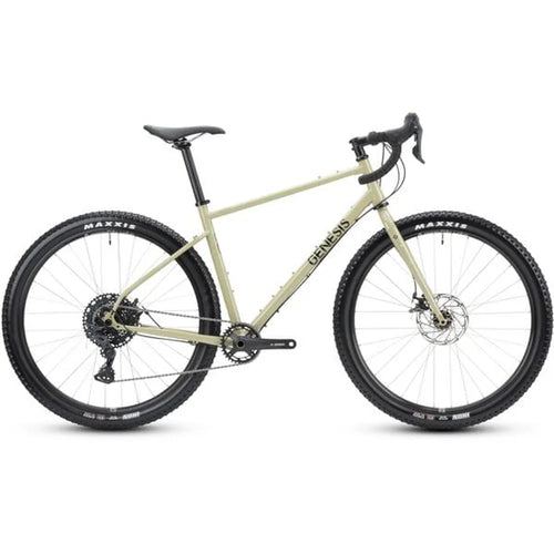 2025 Genesis Vagabond 10 Steel Gravel Bike in Beige