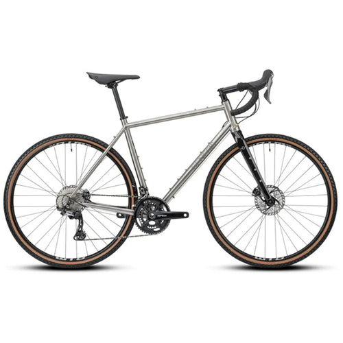 Genesis Croix De Fer Titanium Gravel Bike in Silver