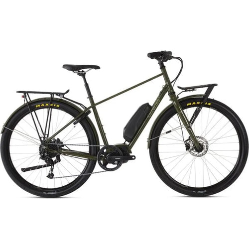 Genesis Smithfield Electric Hybrid Bike in Green