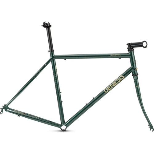 Genesis Equilibrium 725 Steel Rim Brake Road Bike Frameset in Green