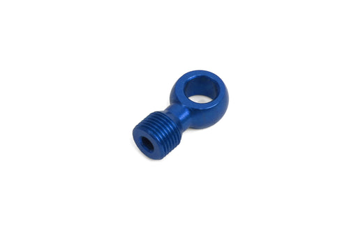 Hope 90 Deg Conn suit 5mm and S.S Hose - Blue