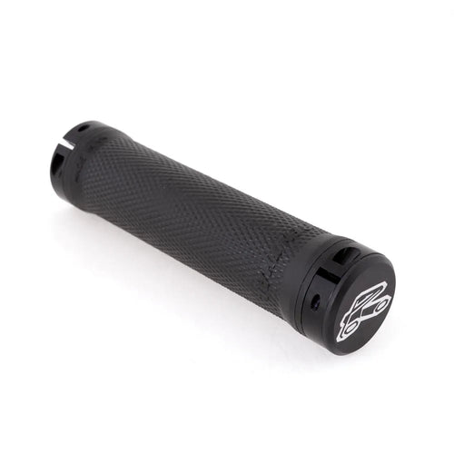 Renthal Lock-On 130mm Bike Grips in Black