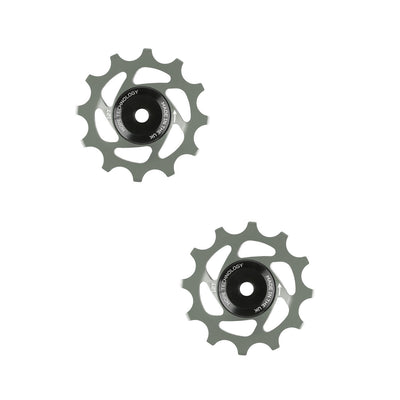 Hope 12 TOOTH JOCKEY WHEELS - PAIR - Smoke
