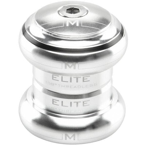 M Part Elite Threadless Headset 1-1/8 inch, Silver - image 1