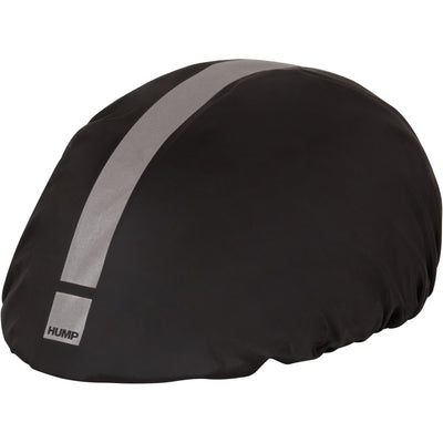 Hump Reflective Waterproof Helmet Cover - Hi Viz / Black