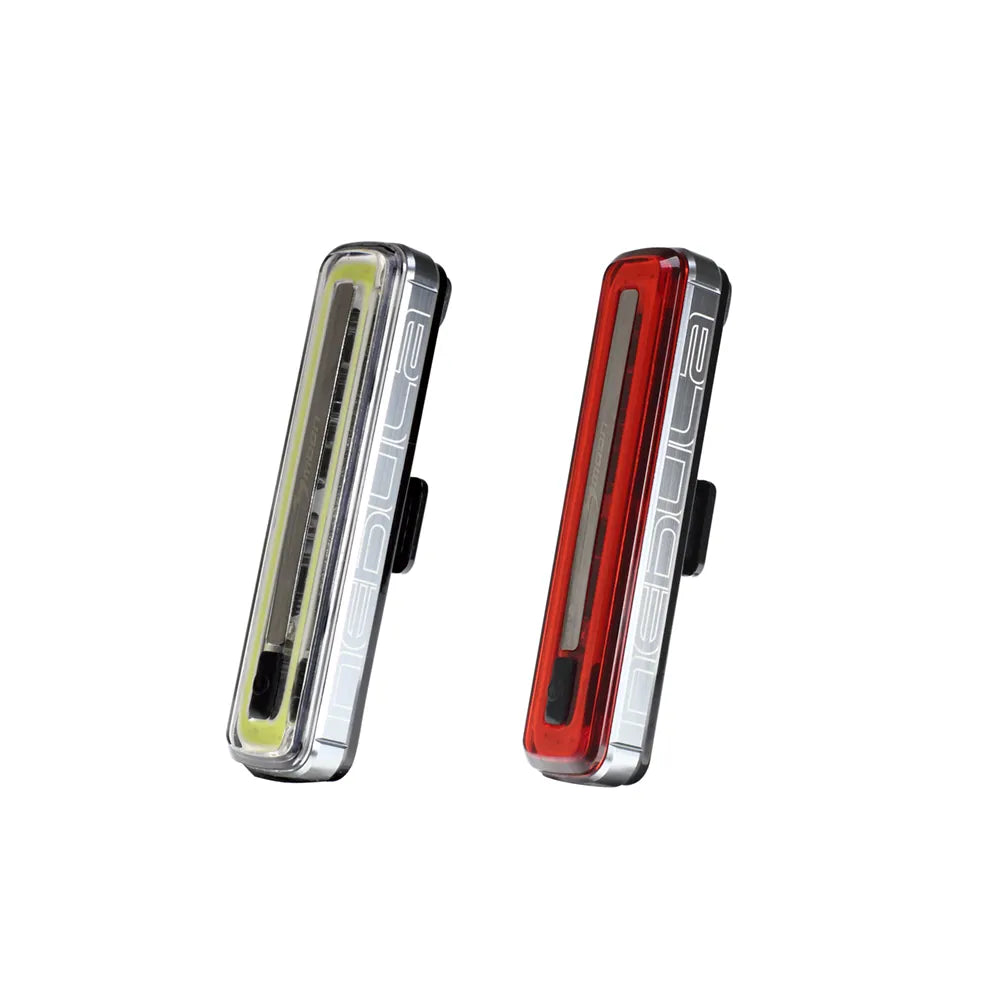 Moon Nebula Front and Rear Rechargeable Bike Light Set