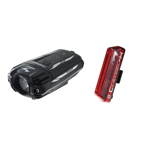 Moon Meteor and Comet-X Rechargeable Bike Light Set