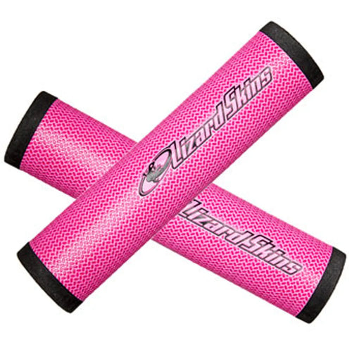 Lizard Skins DSP 32.3mm Bike Grips in Pink